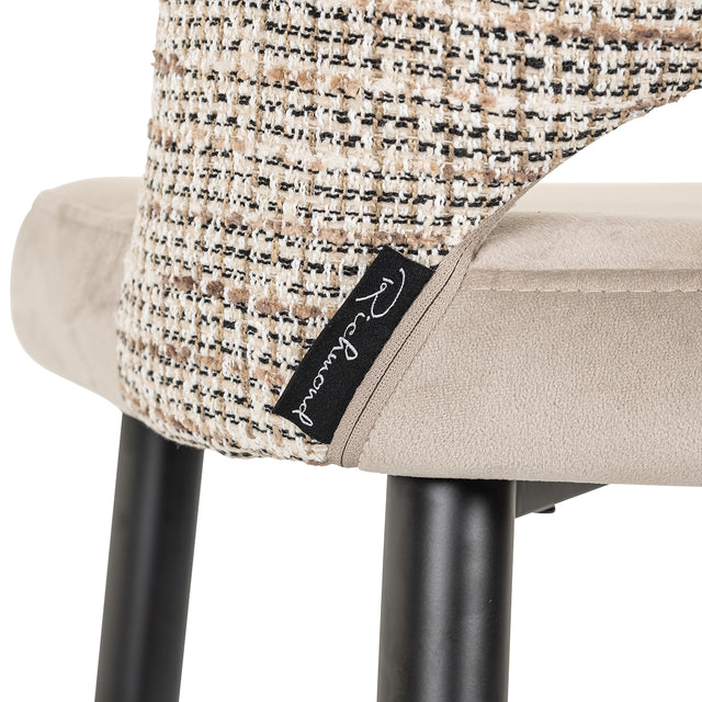 Barstoel Tabitha trendy nature / quartz khaki (Be Trendy 01 Nature) van Richmond Interiors – Luxe comfort op maat van PureWonen. Vraag naar de beste prijs.