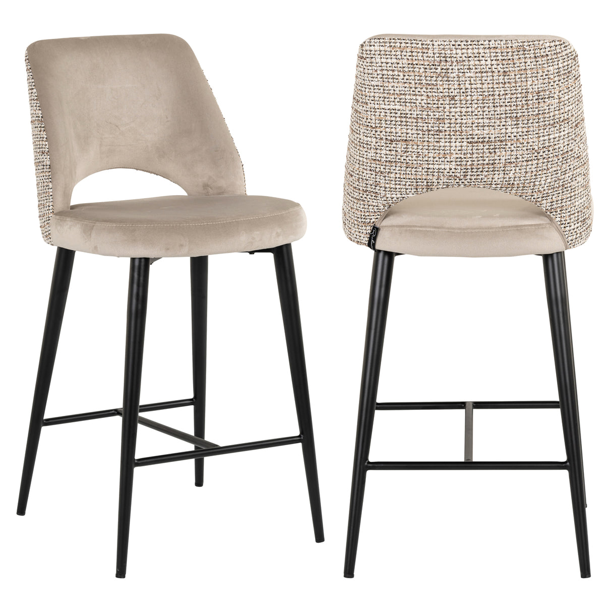 Counterstoel Tabitha trendy nature fire retardant