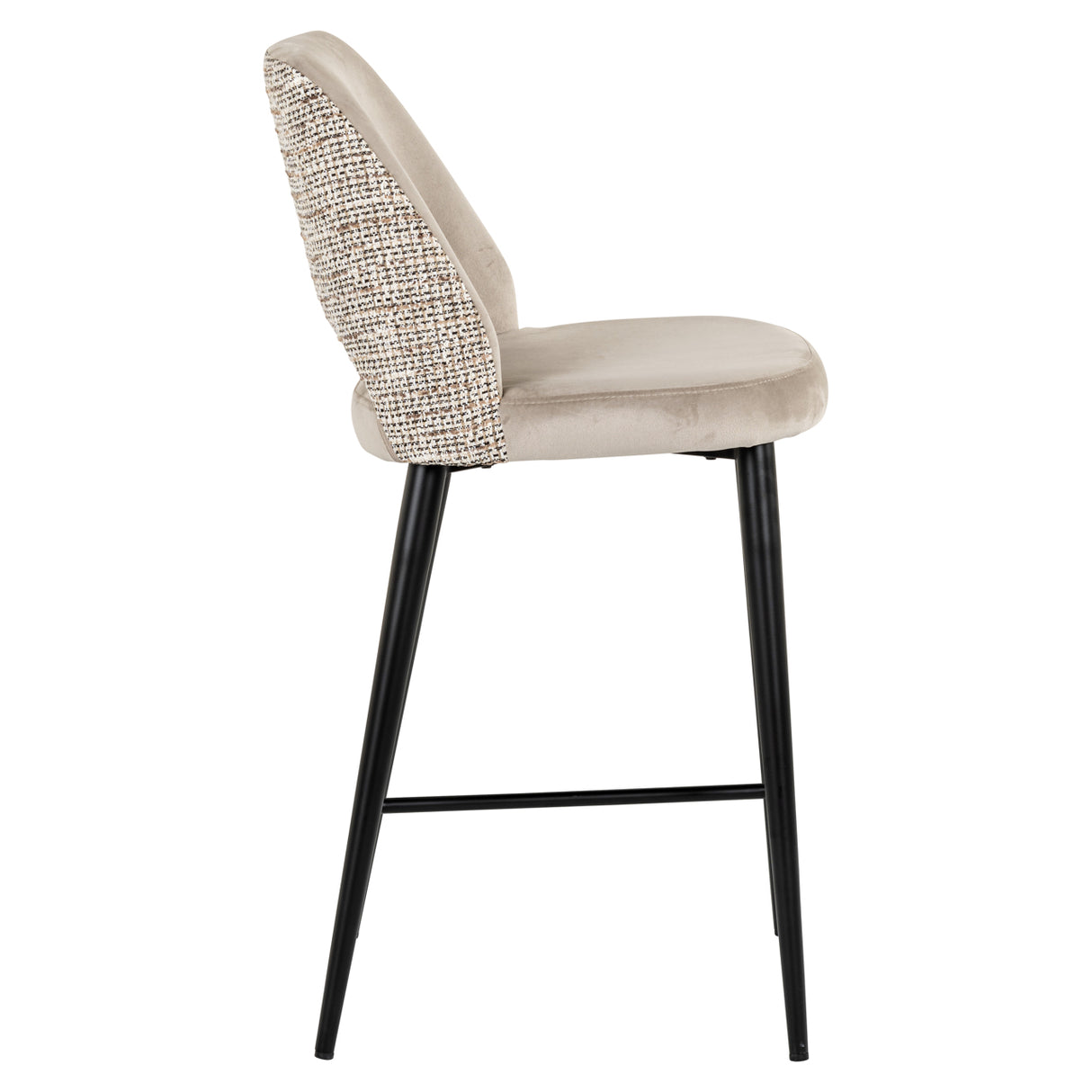 Counterstoel Tabitha trendy nature fire retardant