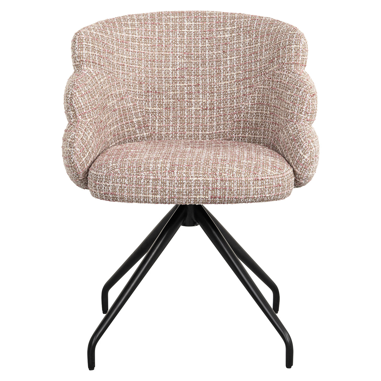 Draaistoel Kayla trendy rose (Be trendy 1673 rose) van Richmond Interiors – Luxe comfort op maat van PureWonen. Vraag naar de beste prijs.