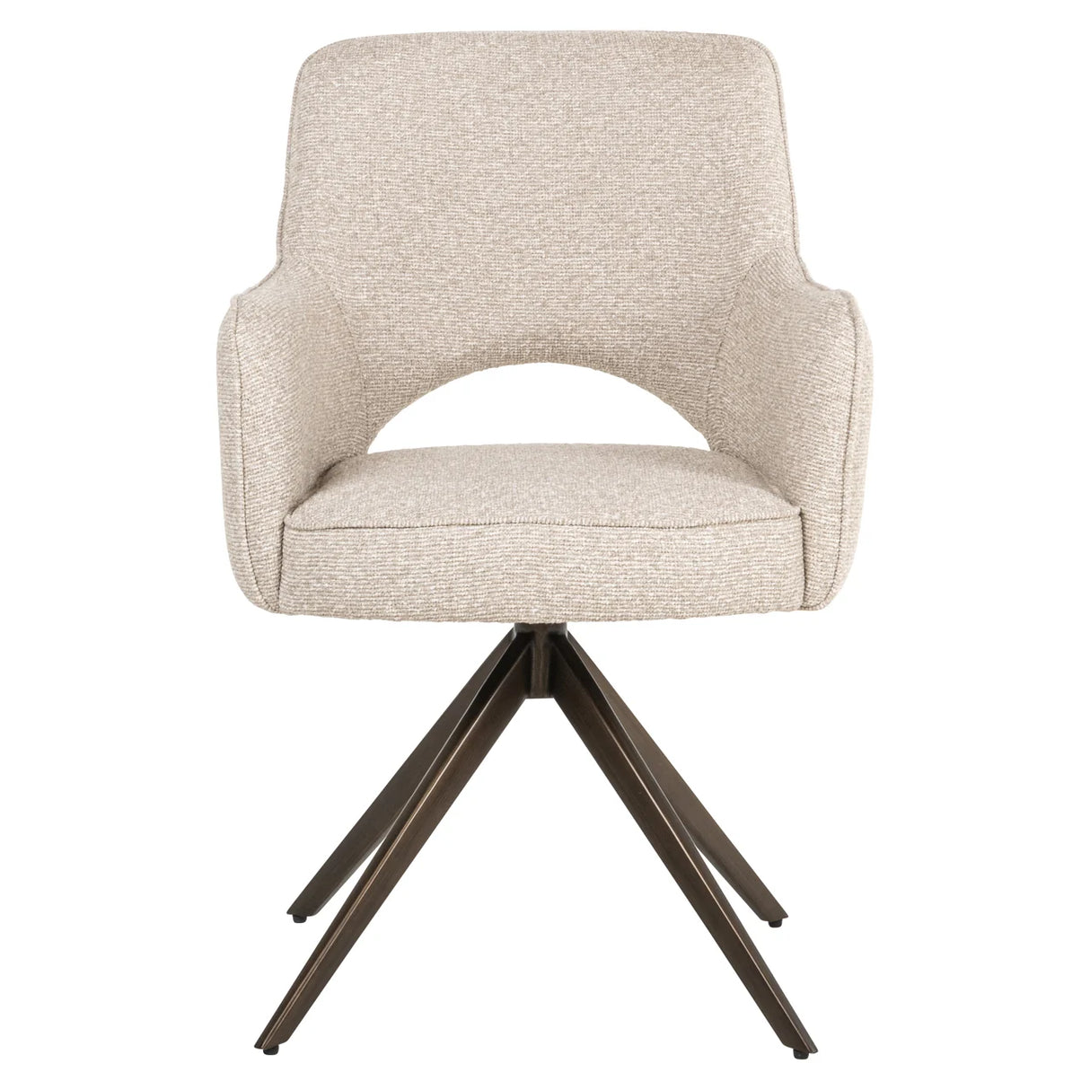 Eetkamerstoel Ginerva biscotti swivel