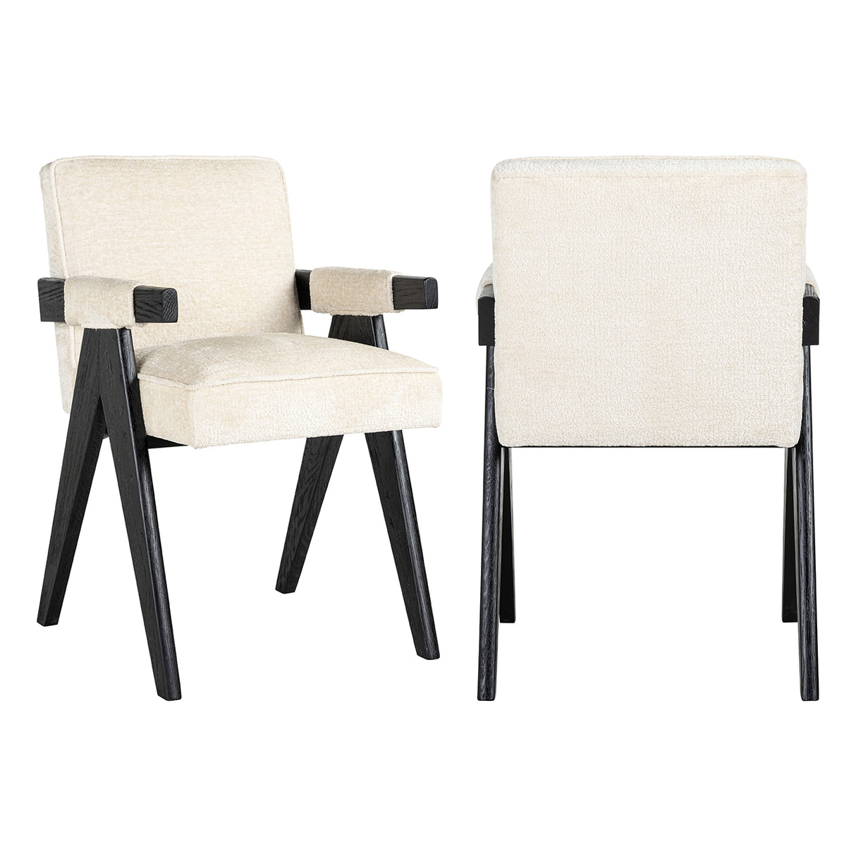 Stoel Cooper white chenille (Bergen 900 white chenille) van Richmond Interiors – Luxe comfort op maat van PureWonen. Vraag naar de beste prijs.
