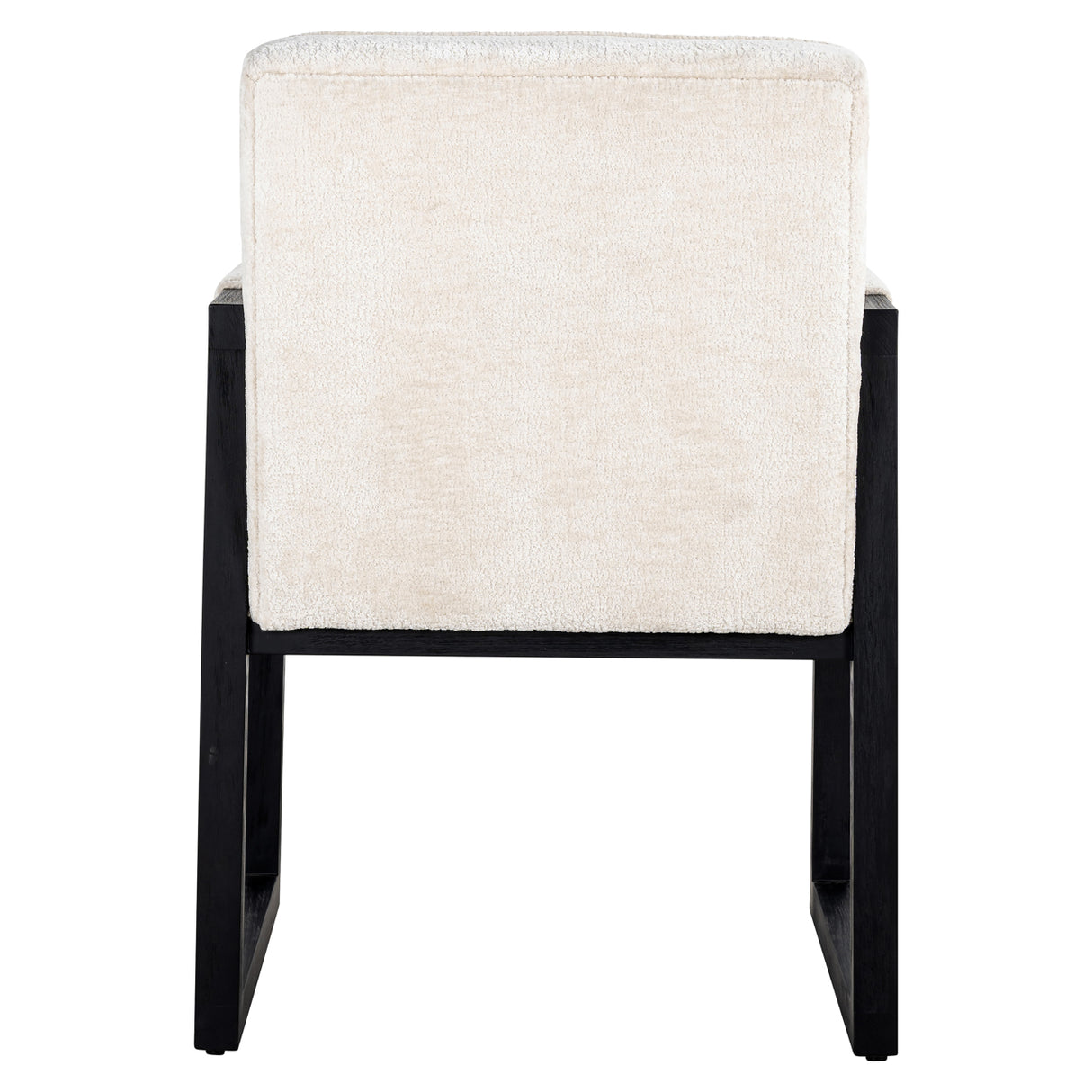 Eetkamerstoel Beck white chenille