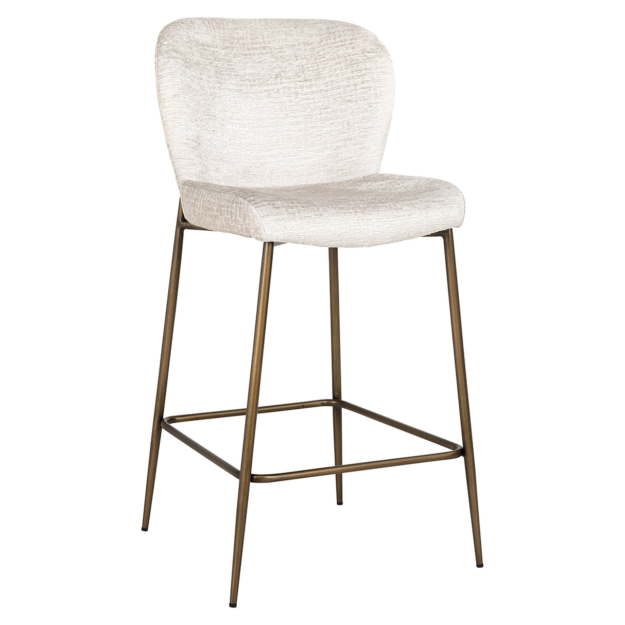 Counterstoel Darby cream fusion (Fusion cream 02) van Richmond Interiors – Luxe comfort op maat van PureWonen. Vraag naar de beste prijs.