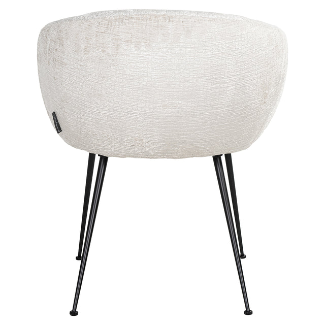 Stoel Ruby cream fusion (Fusion cream 02) van Richmond Interiors – Luxe comfort op maat van PureWonen. Vraag naar de beste prijs.