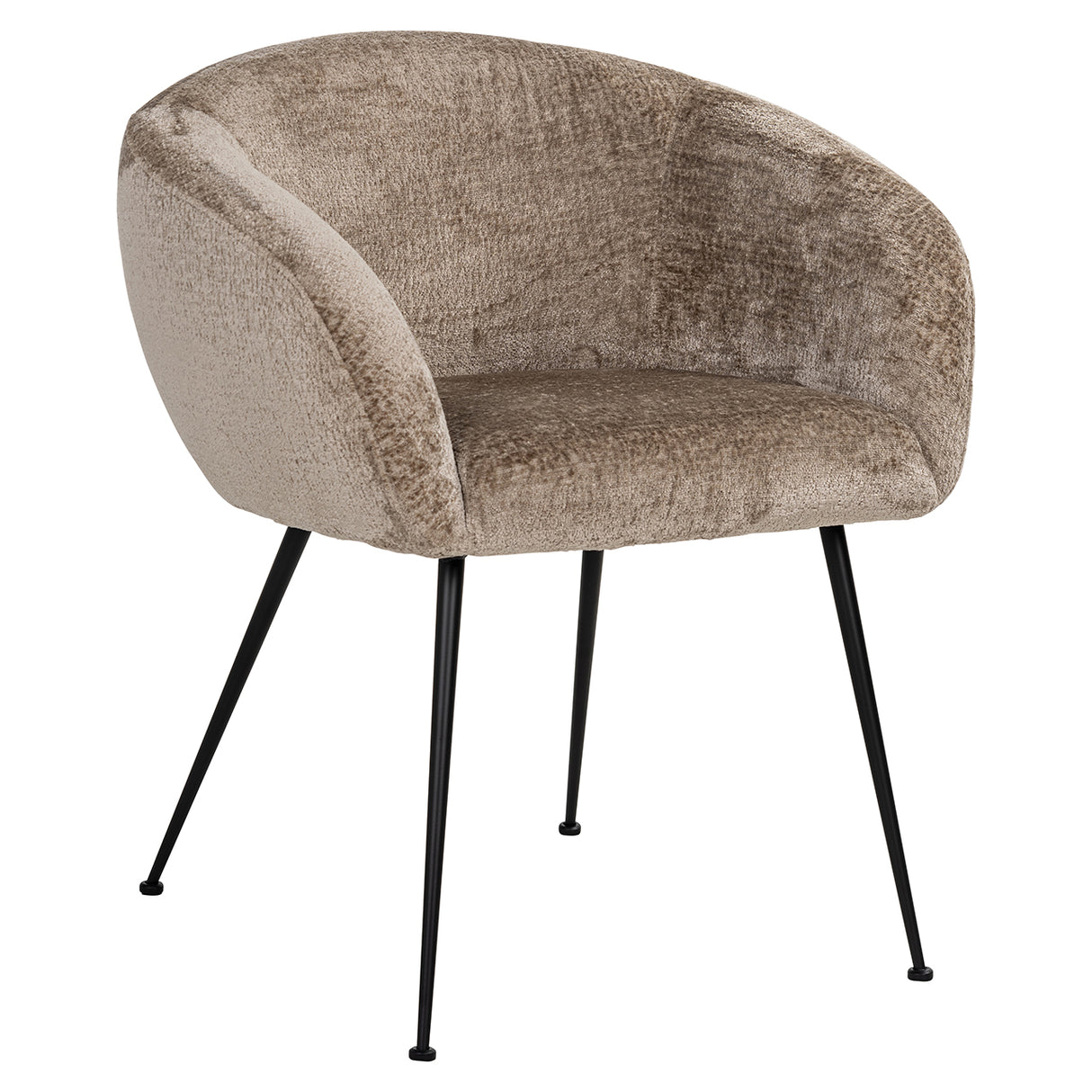 Stoel Ruby taupe chenille (Bergen 104 taupe chenille) van Richmond Interiors – Luxe comfort op maat van PureWonen. Vraag naar de beste prijs.