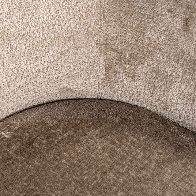 Stoel Ruby taupe chenille (Bergen 104 taupe chenille) van Richmond Interiors – Luxe comfort op maat van PureWonen. Vraag naar de beste prijs.