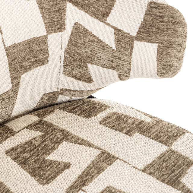 Draaistoel Milly moss graffic (Moss graffic) van Richmond Interiors – Luxe comfort op maat van PureWonen. Vraag naar de beste prijs.