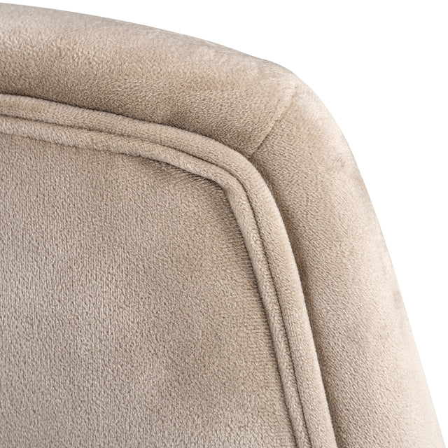 Draaifauteuil Nora khaki velvet (Quartz Khaki 903) van Richmond Interiors – Luxe comfort op maat van PureWonen. Vraag naar de beste prijs.