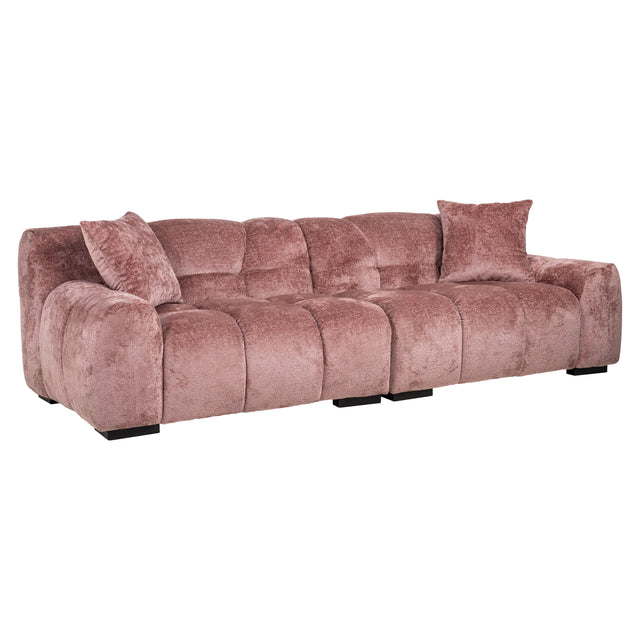 Bank Charelle rose chenille (Bergen 705 rose chenille) van Richmond Interiors – Luxe comfort op maat van PureWonen. Vraag naar de beste prijs.