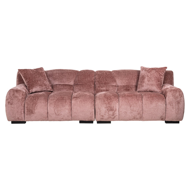 Bank Charelle rose chenille (Bergen 705 rose chenille) van Richmond Interiors – Luxe comfort op maat van PureWonen. Vraag naar de beste prijs.