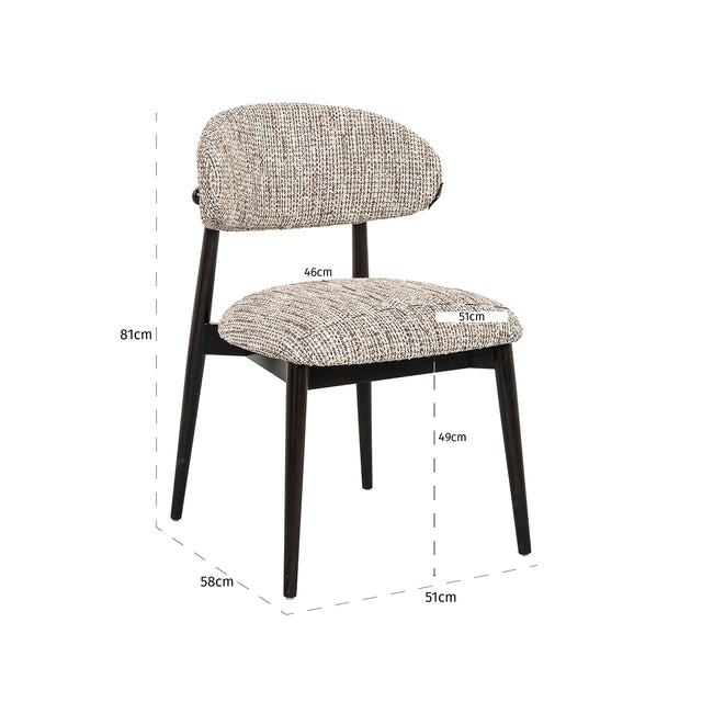 Stoel Cherry trendy nature (Be Trendy 01 Nature) van Richmond Interiors – Luxe comfort op maat van PureWonen. Vraag naar de beste prijs.