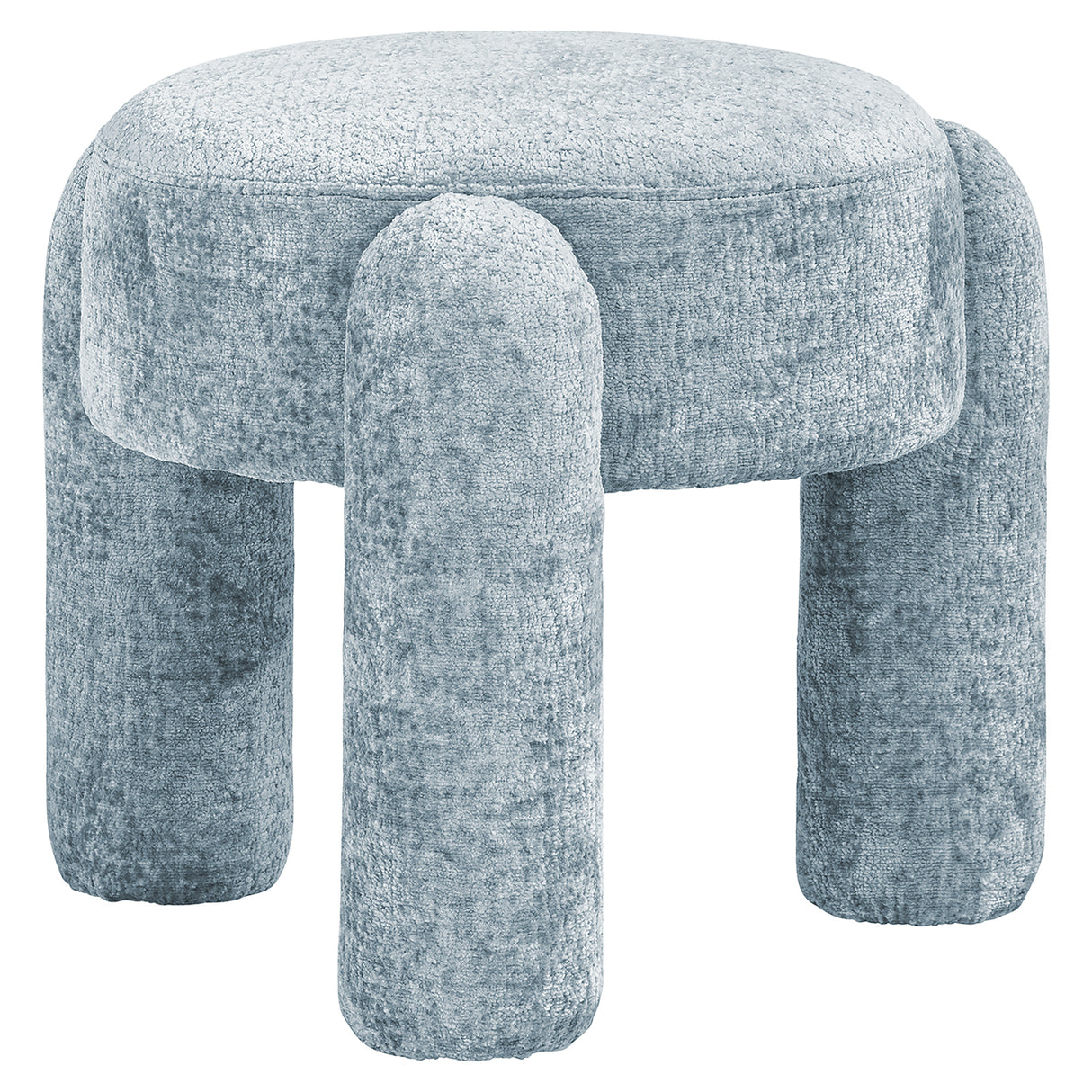 Poef Holly light blue chenille (Bergen 602 Light blue Chenille) van Richmond Interiors – Luxe comfort op maat van PureWonen. Vraag naar de beste prijs.