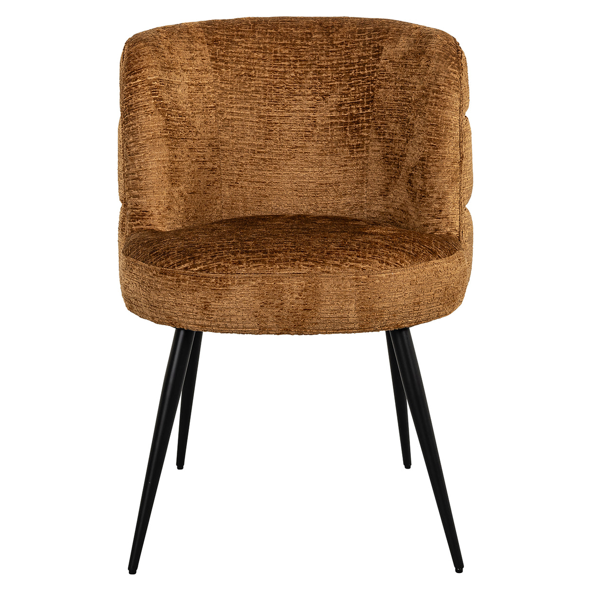 Stoel Stella cognac fusion (Fusion cognac 28) van Richmond Interiors – Luxe comfort op maat van PureWonen. Vraag naar de beste prijs.