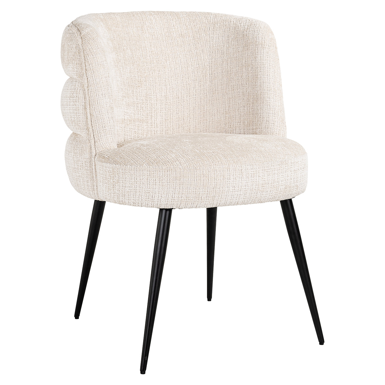 Stoel Stella beige chenille fire retardant (Niagara 902 beige Chenille) van Richmond Interiors – Luxe comfort op maat van PureWonen. Vraag naar de beste prijs.