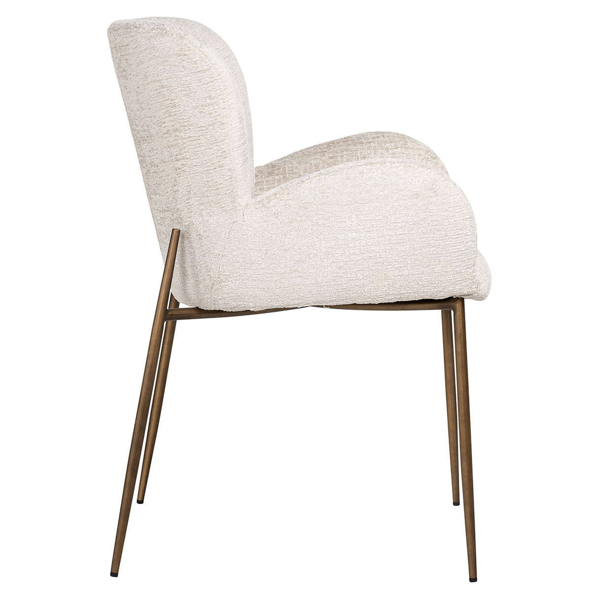 Stoel Amber cream fusion fire retardant (FR-Fusion 02 Cream) van Richmond Interiors – Luxe comfort op maat van PureWonen. Vraag naar de beste prijs.