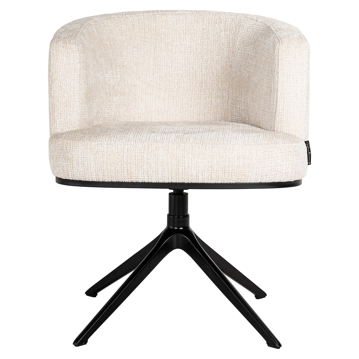 Draaistoel Cheyenne beige chenille (Niagara 902 beige Chenille) van Richmond Interiors – Luxe comfort op maat van PureWonen. Vraag naar de beste prijs.