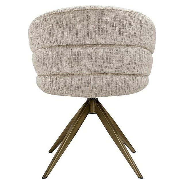Draaistoel Zendaya beige chenille (Niagara 902 beige Chenille) van Richmond Interiors – Luxe comfort op maat van PureWonen. Vraag naar de beste prijs.