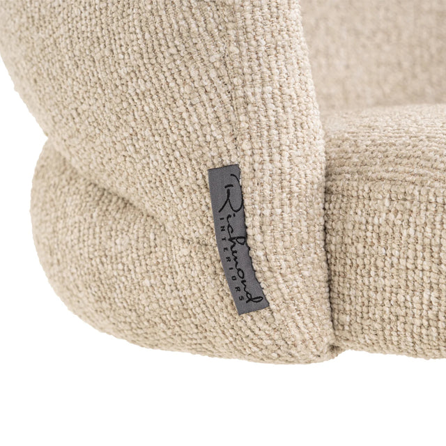 Eetkamerstoel Zendaya biscotti swivel fire retardant