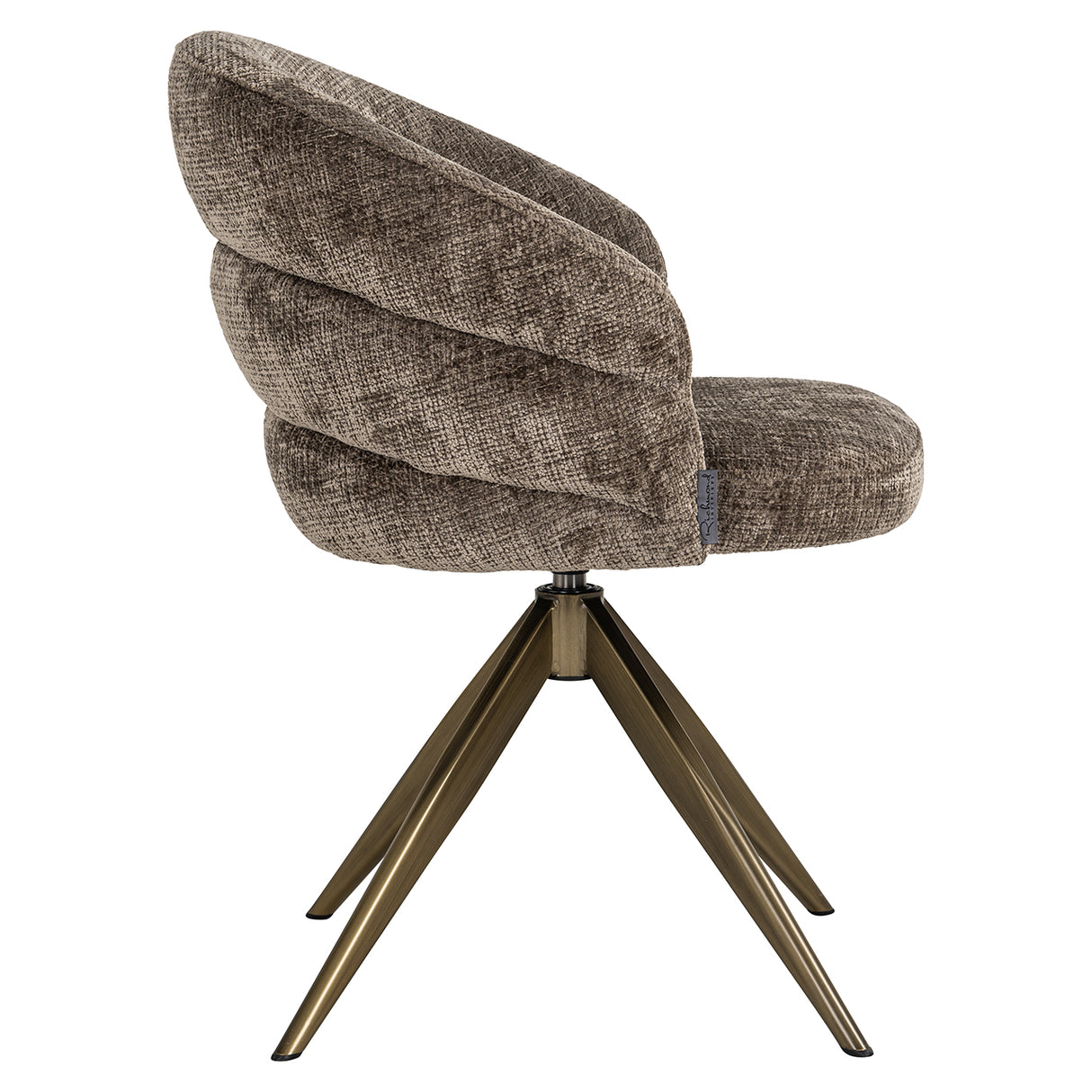 Draaistoel Zendaya stone chenille (Niagara 104 Stone Chenille) van Richmond Interiors – Luxe comfort op maat van PureWonen. Vraag naar de beste prijs.
