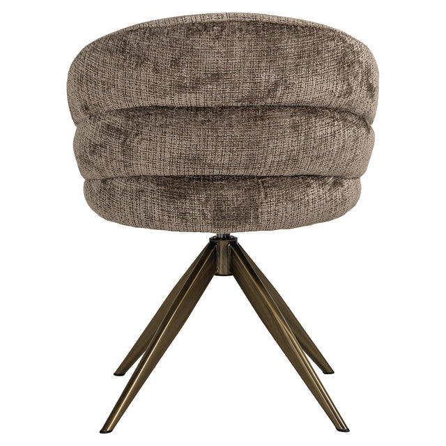 Draaistoel Zendaya stone chenille (Niagara 104 Stone Chenille) van Richmond Interiors – Luxe comfort op maat van PureWonen. Vraag naar de beste prijs.