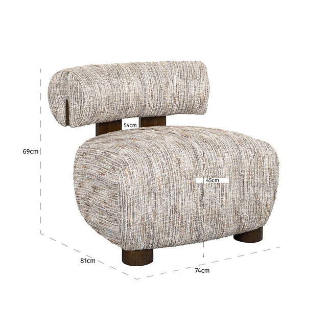 Fauteuil Arabella greige coco (Greige coco) van Richmond Interiors – Luxe comfort op maat van PureWonen. Vraag naar de beste prijs.