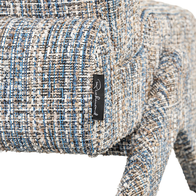 Fauteuil Lexi blue coco (Blue coco) van Richmond Interiors – Luxe comfort op maat van PureWonen. Vraag naar de beste prijs.