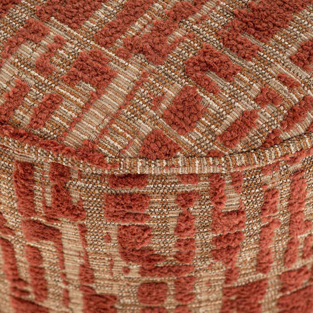 Poef & Voetenbank Lexie terra 45Ø