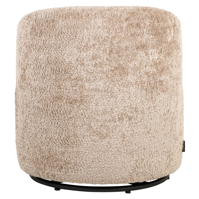 Lounge stoel Jackie sheep natural swivel kids