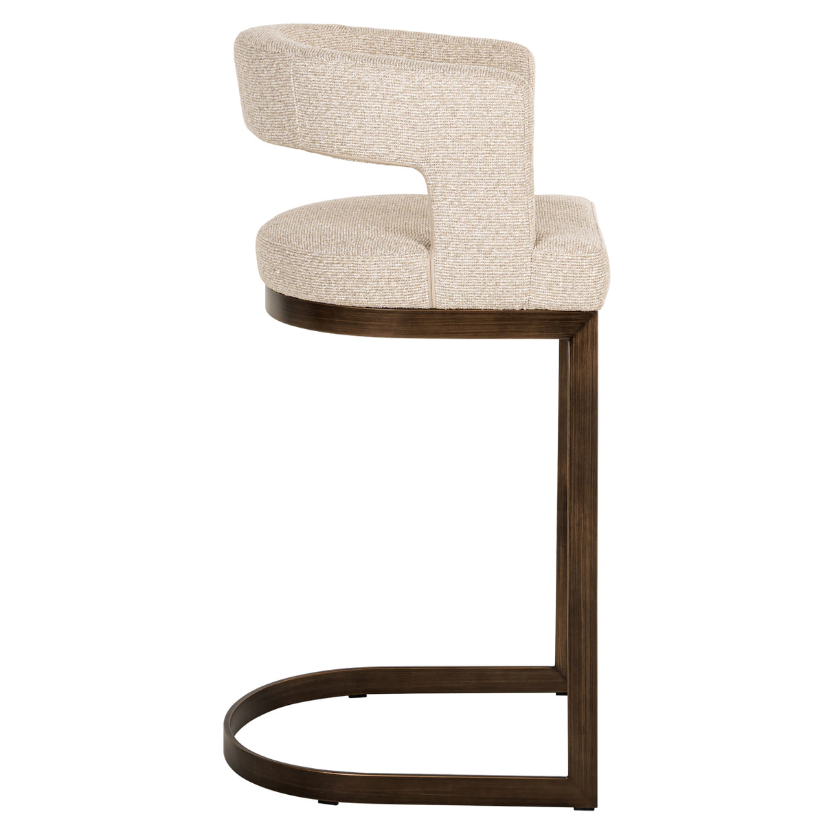 Barstoel Ellis biscotti van Richmond Interiors – Luxe comfort op maat van PureWonen. Vraag naar de beste prijs.