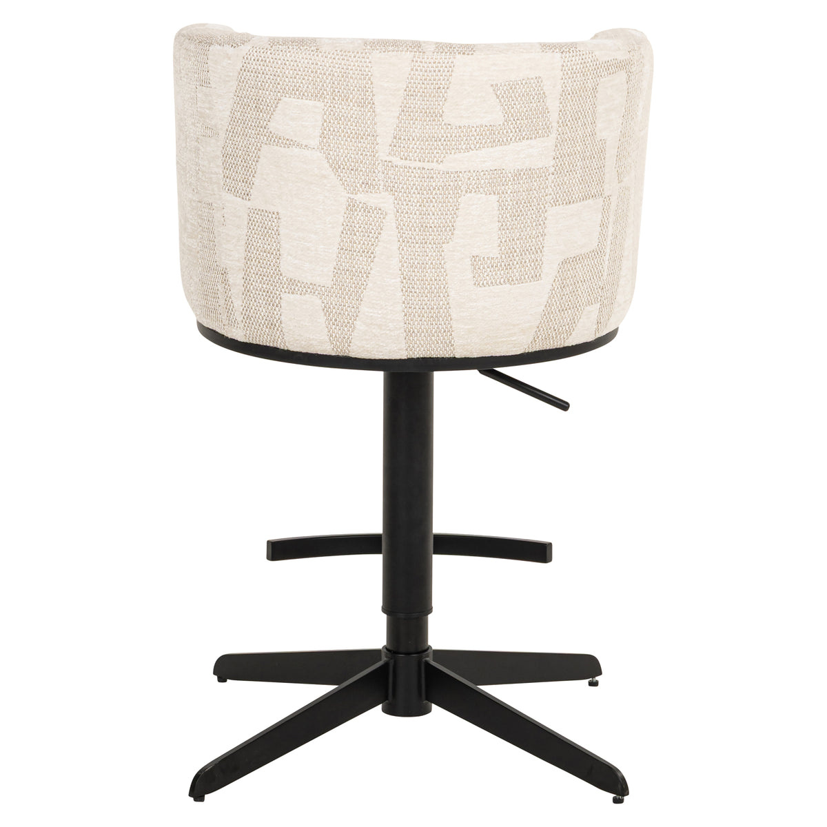 Bar/counterstoel Cheyenne beige graffic (Beige graffic) – Richmond Interiors (afbeelding 10)