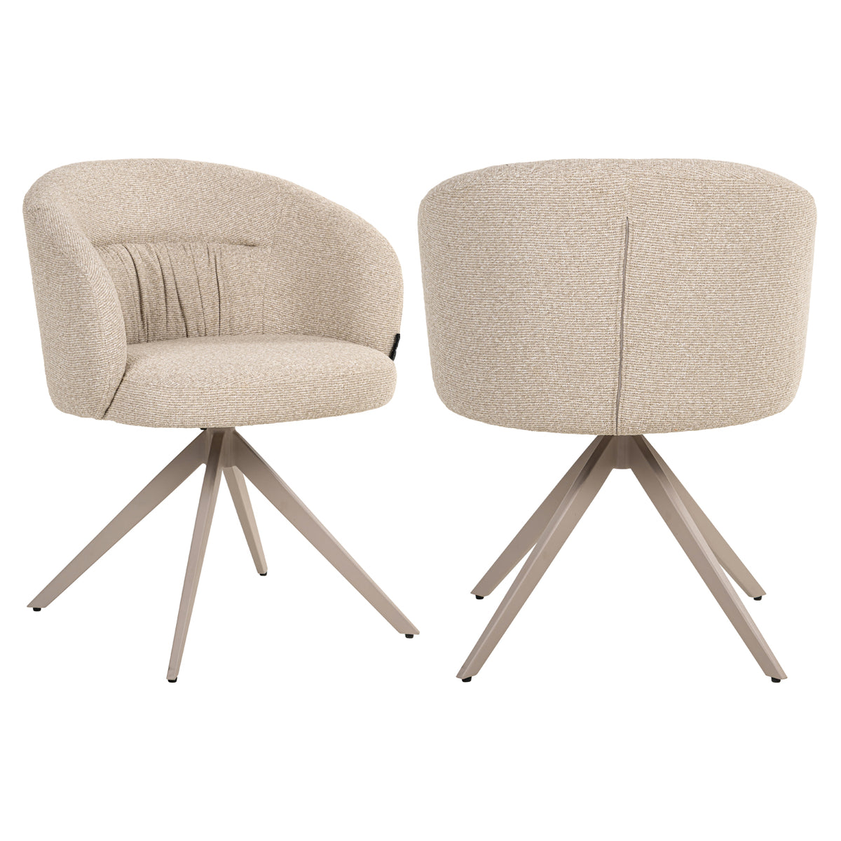 Draaistoel Olivia biscotti (Biscotti) – Richmond Interiors