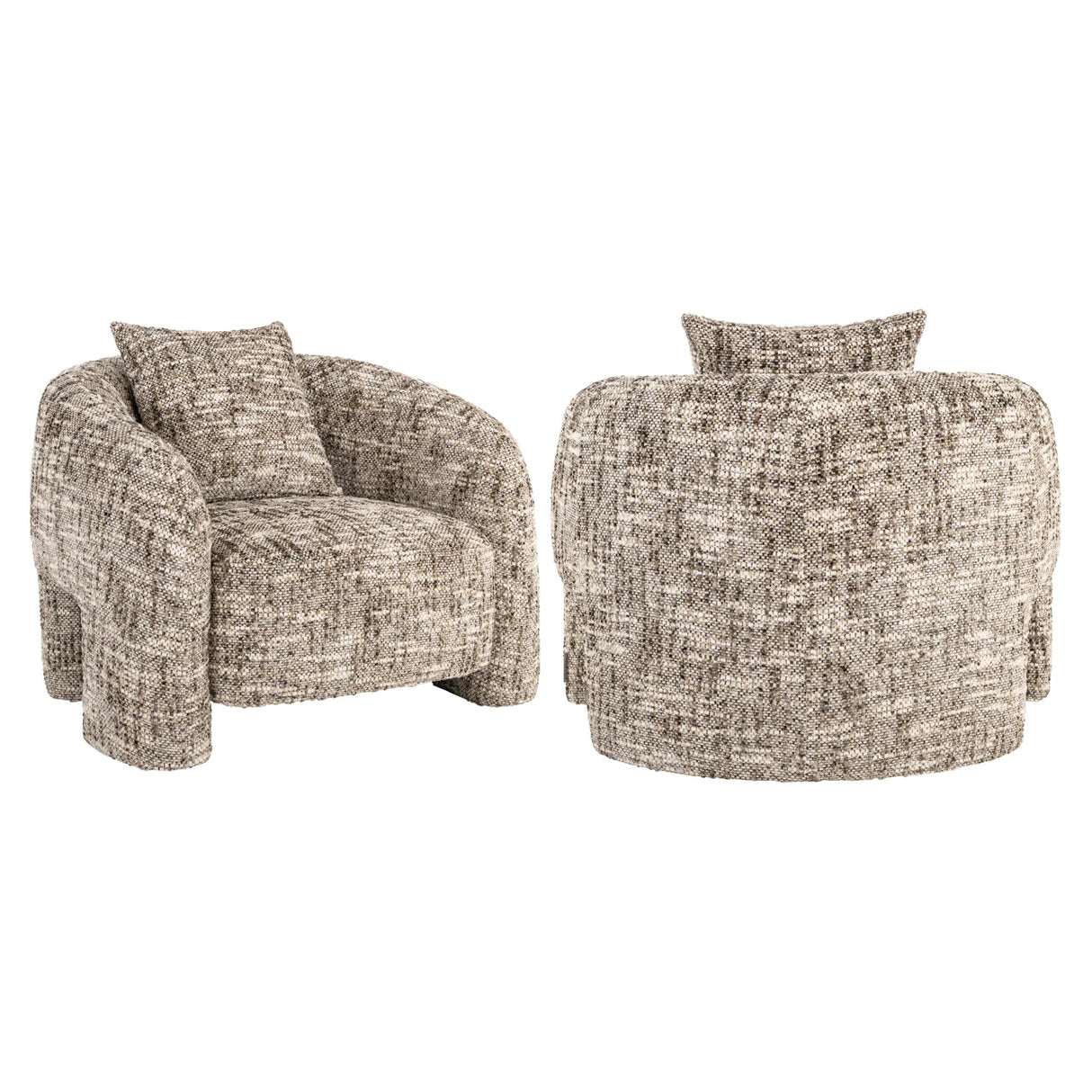 Lounge stoel Tuscany brown omara van Richmond Interiors – Luxe comfort op maat van PureWonen. Vraag naar de beste prijs.