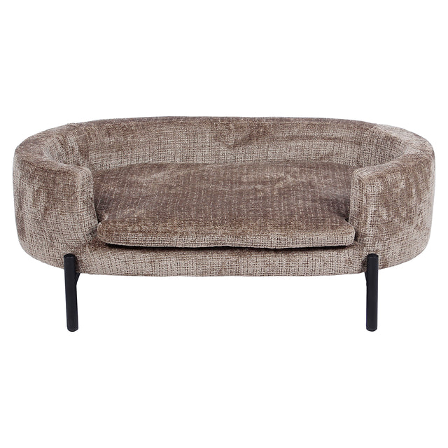 Huisdierenbed Dolly stone chenille (Niagara 104 Stone Chenille) van Richmond Interiors – Luxe comfort op maat van PureWonen. Vraag naar de beste prijs.