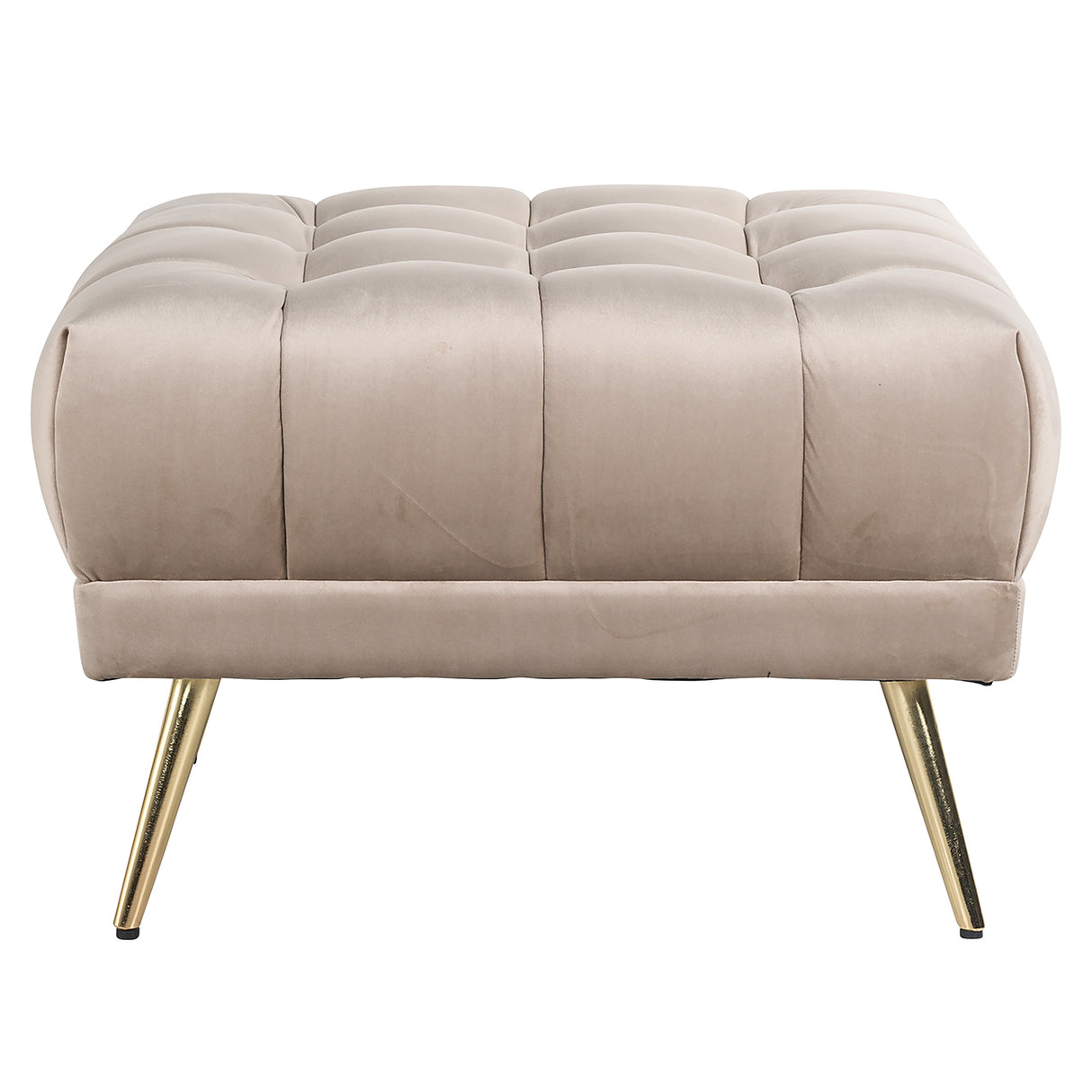 Poef Huxley khaki velvet (Quartz Khaki 903) van Richmond Interiors – Luxe comfort op maat van PureWonen. Vraag naar de beste prijs.
