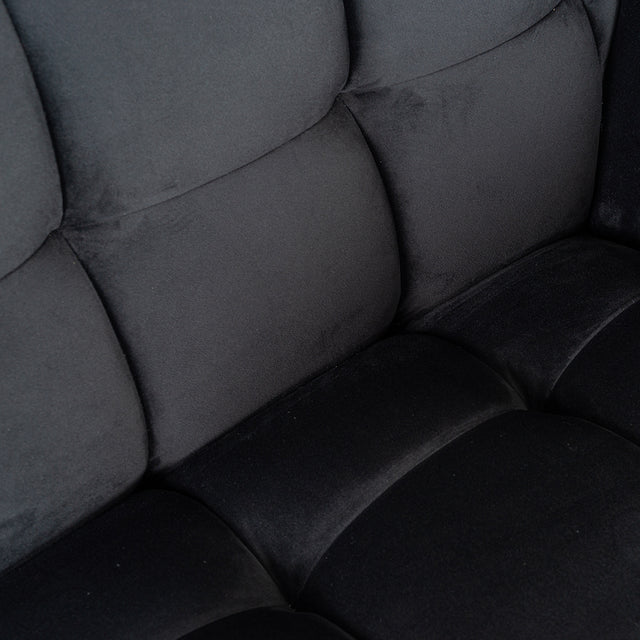 Fauteuil Huxley Antraciet velvet / Brushed gold (Quartz Antraciet 801) van Richmond Interiors – Luxe comfort op maat van PureWonen. Vraag naar de beste prijs.