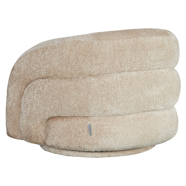 Draaifauteuil Arcus lovely beige (Be Lovely 170 Beige) van Richmond Interiors – Luxe comfort op maat van PureWonen. Vraag naar de beste prijs.