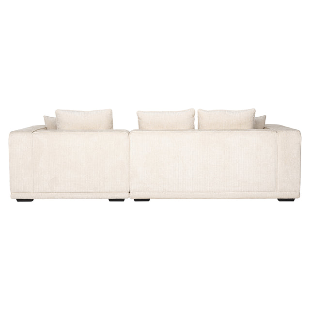 Sofa Lusso 3-zits beige chenille (Niagara 902 beige Chenille) van Richmond Interiors – Luxe comfort op maat van PureWonen. Vraag naar de beste prijs.