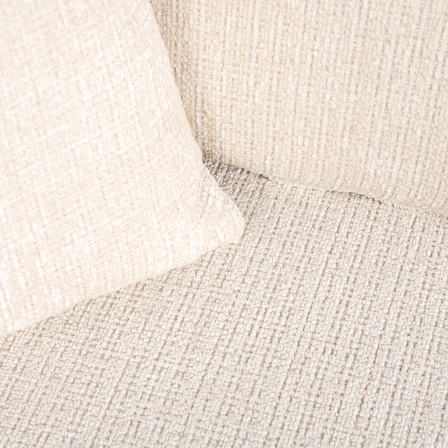 Sofa Lusso 3-zits beige chenille (Niagara 902 beige Chenille) van Richmond Interiors – Luxe comfort op maat van PureWonen. Vraag naar de beste prijs.