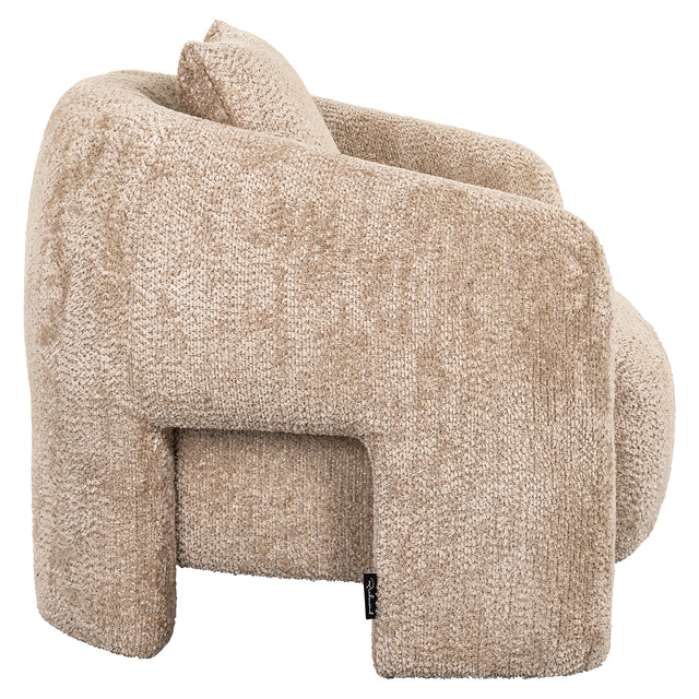 Fauteuil Milania lovely beige (Be Lovely 170 Beige) van Richmond Interiors – Luxe comfort op maat van PureWonen. Vraag naar de beste prijs.