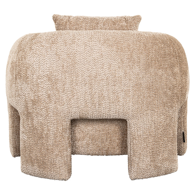 Fauteuil Milania lovely beige (Be Lovely 170 Beige) van Richmond Interiors – Luxe comfort op maat van PureWonen. Vraag naar de beste prijs.