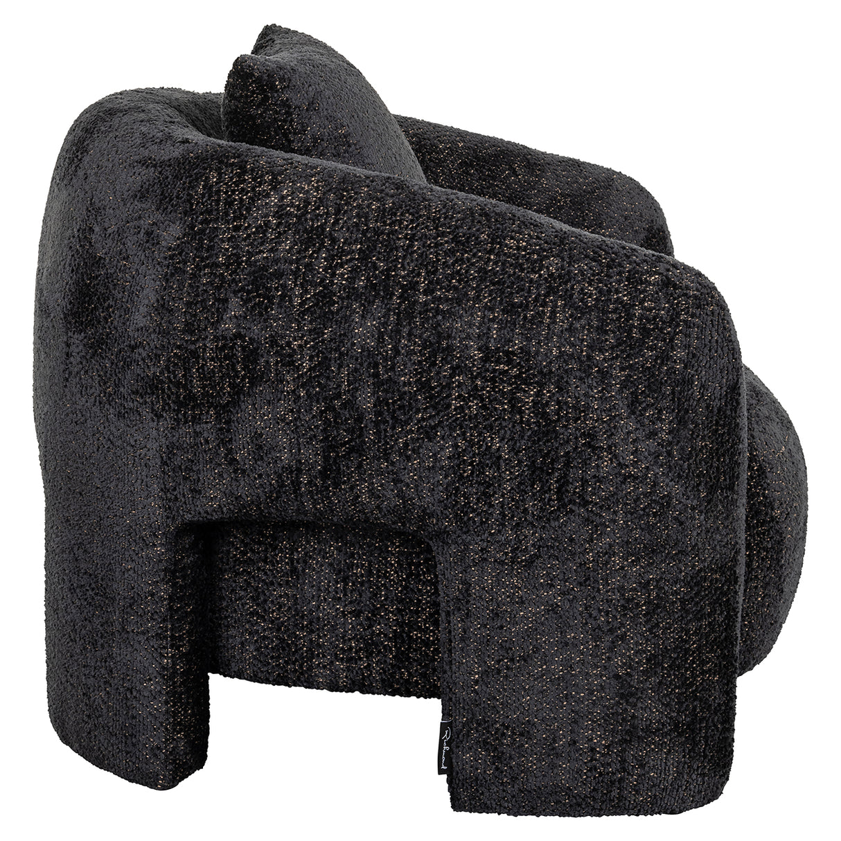 Fauteuil Milania lovely black (Be Lovely 17 Black) van Richmond Interiors – Luxe comfort op maat van PureWonen. Vraag naar de beste prijs.