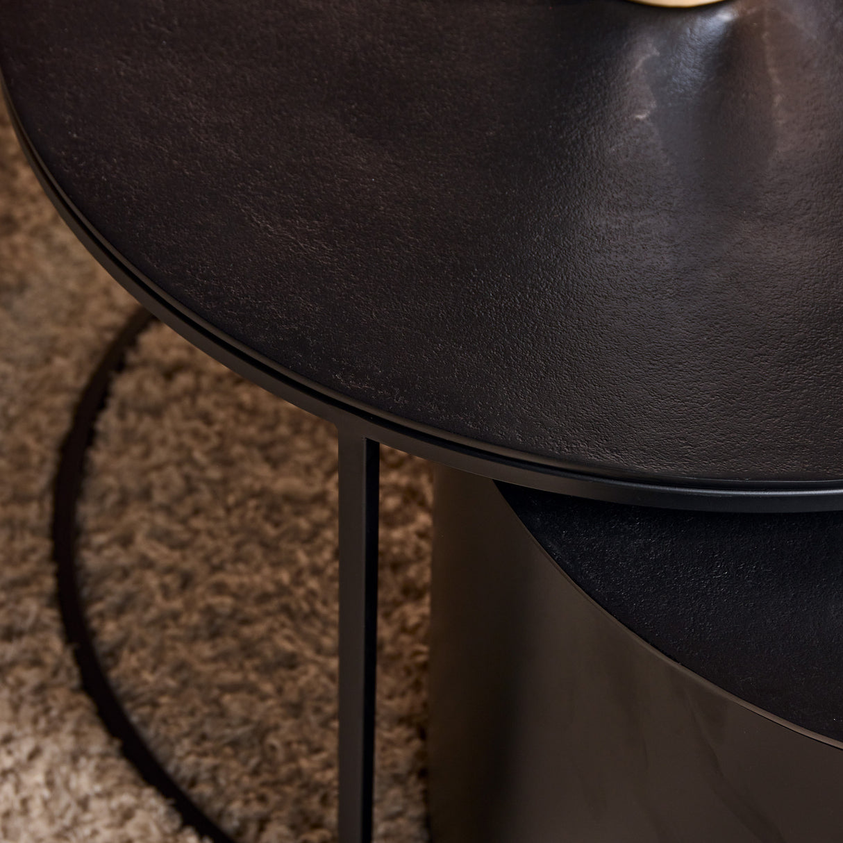 Salontafel Luna | Black | Set van 2 van PureWonen – Luxe comfort op maat van PureWonen. Vraag naar de beste prijs.