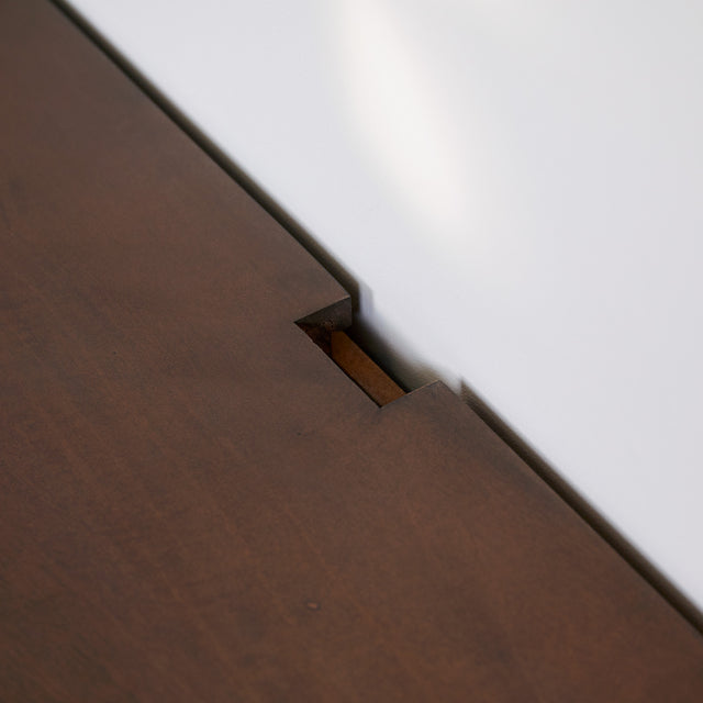 Zwevend tv meubel Vision Walnut | 120 cm