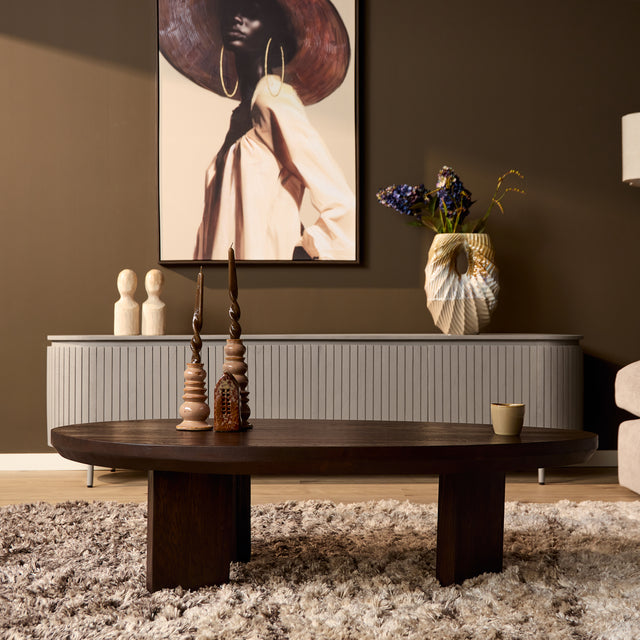 Salontafel Zillah | 130 cm | Oak Brown