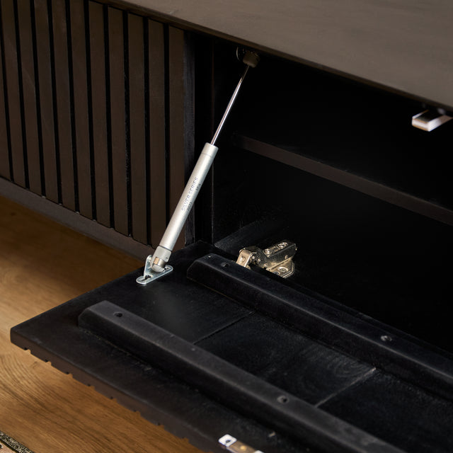 Zwevend tv meubel Madison Black | 120 cm