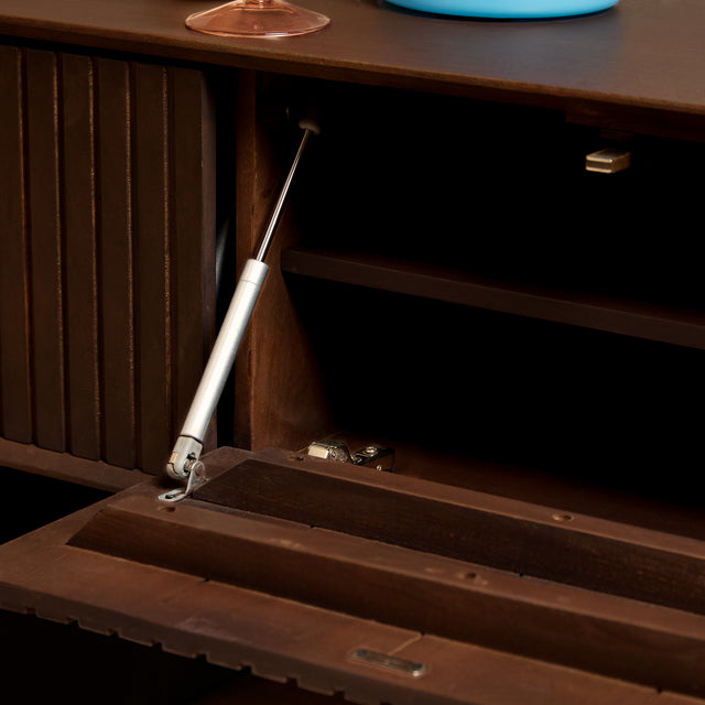 Zwevend tv meubel Madison Brown | 280 cm