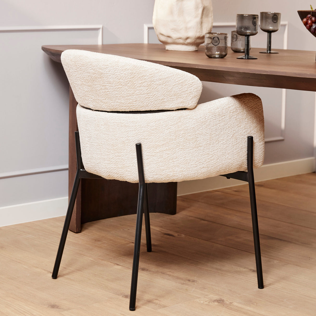 Eetkamerstoel Otis | White (set of 2) van PureWonen – Luxe comfort op maat van PureWonen. Vraag naar de beste prijs.