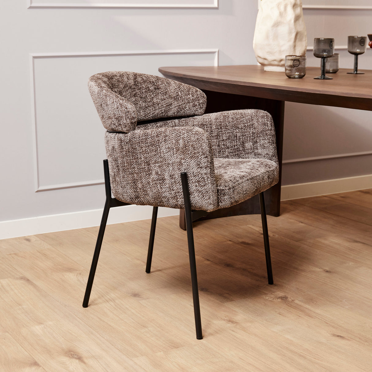 Eetkamerstoel Otis | Grey (set of 2)