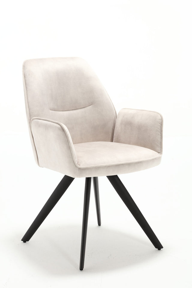 Eetkamerstoel Nova | Champagne (set of 2)